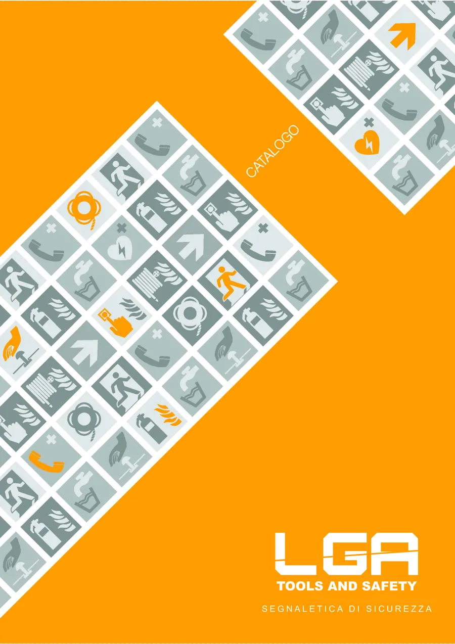 Cover of the LGA safety signs catalogue